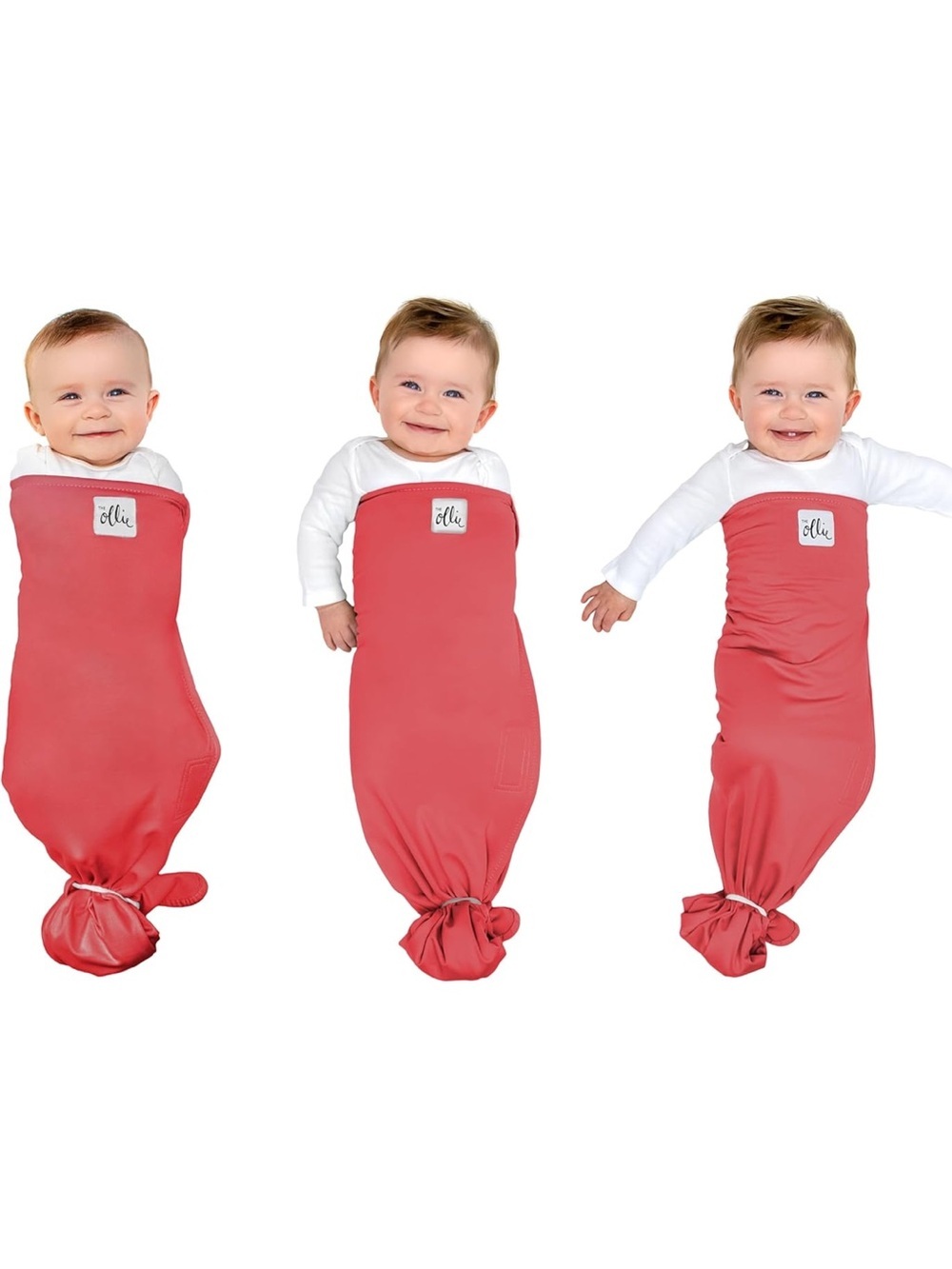 Like New The Ollie Swaddle in Sunset with Wash Bag